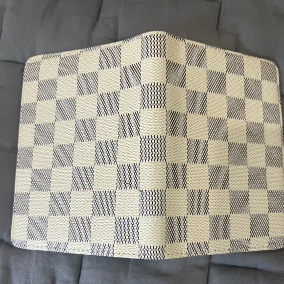 Daisy Rose Multi Card Vegan Leather wallet coin purse Checkered - Picture 3 of 6